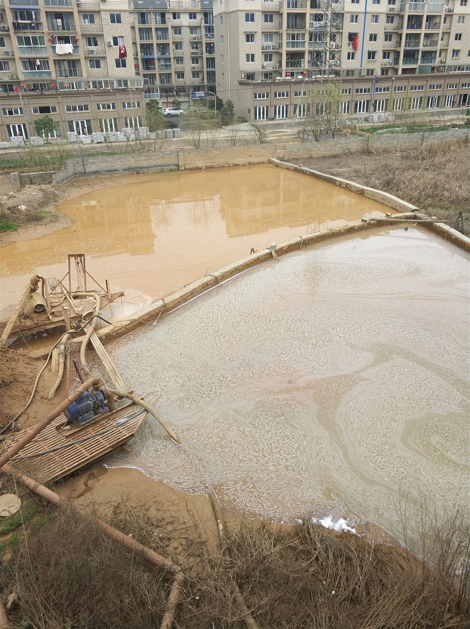 方正沉淀池淤泥清理-厂区废水池淤泥清淤