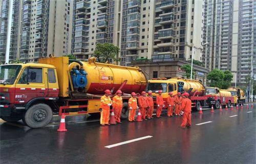 方正市政管道清淤